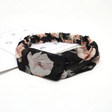Colorful elastic hair band Wrap Plaid Knot Headband Hair band for Women bandana Girls Striped Headwear Gift hair band headband