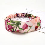 Colorful elastic hair band Wrap Plaid Knot Headband Hair band for Women bandana Girls Striped Headwear Gift hair band headband