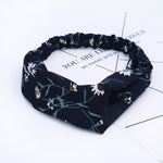Colorful elastic hair band Wrap Plaid Knot Headband Hair band for Women bandana Girls Striped Headwear Gift hair band headband