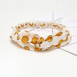 Colorful elastic hair band Wrap Plaid Knot Headband Hair band for Women bandana Girls Striped Headwear Gift hair band headband