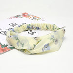 Colorful elastic hair band Wrap Plaid Knot Headband Hair band for Women bandana Girls Striped Headwear Gift hair band headband
