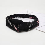 Colorful elastic hair band Wrap Plaid Knot Headband Hair band for Women bandana Girls Striped Headwear Gift hair band headband