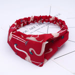 Colorful elastic hair band Wrap Plaid Knot Headband Hair band for Women bandana Girls Striped Headwear Gift hair band headband