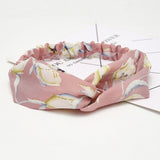 Colorful elastic hair band Wrap Plaid Knot Headband Hair band for Women bandana Girls Striped Headwear Gift hair band headband