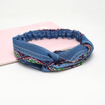 Colorful elastic hair band Wrap Plaid Knot Headband Hair band for Women bandana Girls Striped Headwear Gift hair band headband