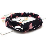 Colorful elastic hair band Wrap Plaid Knot Headband Hair band for Women bandana Girls Striped Headwear Gift hair band headband