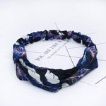 Colorful elastic hair band Wrap Plaid Knot Headband Hair band for Women bandana Girls Striped Headwear Gift hair band headband
