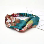 Colorful elastic hair band Wrap Plaid Knot Headband Hair band for Women bandana Girls Striped Headwear Gift hair band headband