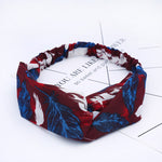 Colorful elastic hair band Wrap Plaid Knot Headband Hair band for Women bandana Girls Striped Headwear Gift hair band headband