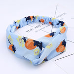 Colorful elastic hair band Wrap Plaid Knot Headband Hair band for Women bandana Girls Striped Headwear Gift hair band headband