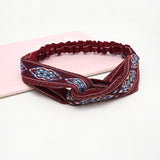 Colorful elastic hair band Wrap Plaid Knot Headband Hair band for Women bandana Girls Striped Headwear Gift hair band headband