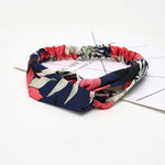 Colorful elastic hair band Wrap Plaid Knot Headband Hair band for Women bandana Girls Striped Headwear Gift hair band headband
