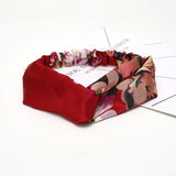 Colorful elastic hair band Wrap Plaid Knot Headband Hair band for Women bandana Girls Striped Headwear Gift hair band headband
