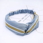 Colorful elastic hair band Wrap Plaid Knot Headband Hair band for Women bandana Girls Striped Headwear Gift hair band headband