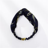 Fashion Women Girls Summer Bohemian Hair Bands Print Headbands Vintage Cross Turban Bandage Bandanas HairBands Hair Accessories