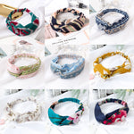 Elastic cross sports hair band ladies Korean headband headband elastic face wash hair accessories