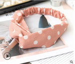 Elastic cross sports hair band ladies Korean headband headband elastic face wash hair accessories