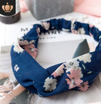 Elastic cross sports hair band ladies Korean headband headband elastic face wash hair accessories