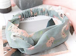 Elastic cross sports hair band ladies Korean headband headband elastic face wash hair accessories