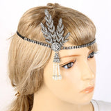 1920s Headband Vintage Bridal Great Gatsby Flapper Costume Dress Accessories
