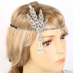 1920s Headband Vintage Bridal Great Gatsby Flapper Costume Dress Accessories