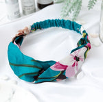 Women  Headband Vintage Cross Knot Elastic Hair Bands Soft Solid Girls Hairband Hair Accessories