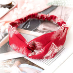 Women  Headband Vintage Cross Knot Elastic Hair Bands Soft Solid Girls Hairband Hair Accessories