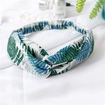 Women  Headband Vintage Cross Knot Elastic Hair Bands Soft Solid Girls Hairband Hair Accessories